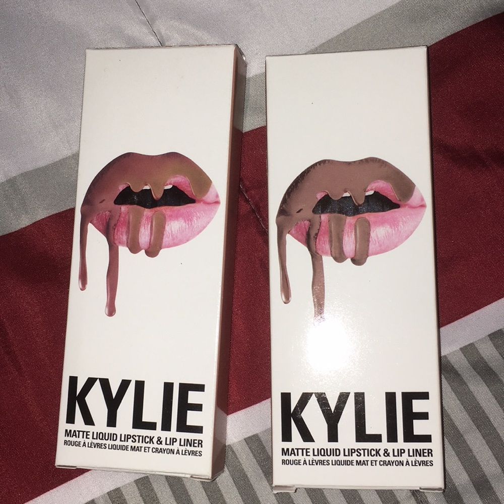 Two Kylie Jenner lip kits